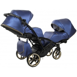 Wózek bliźniaczy typu tandem YUKON GT DUO fotelik